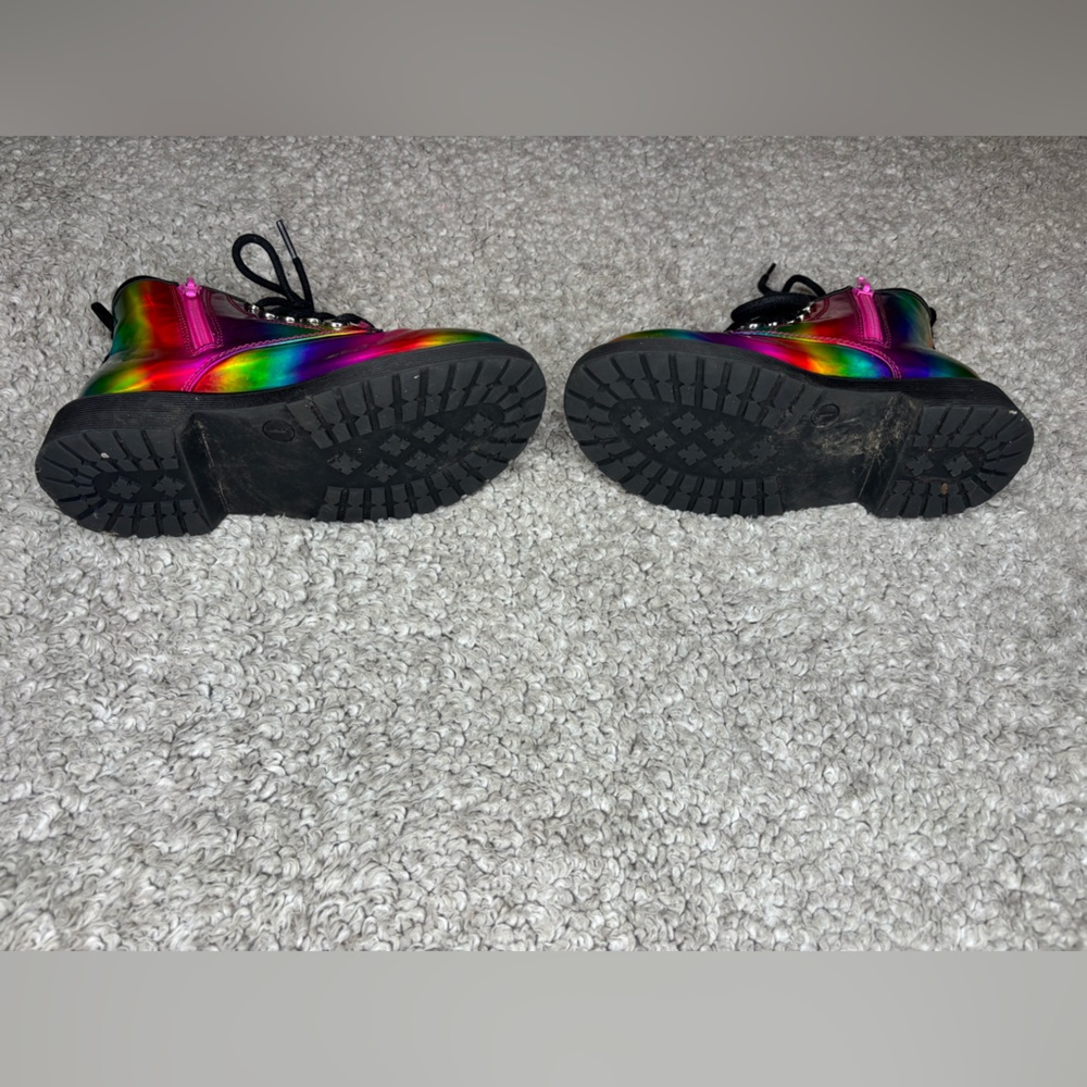 Steve Madden Rainbow Kids Boots - Picture 5 of 5